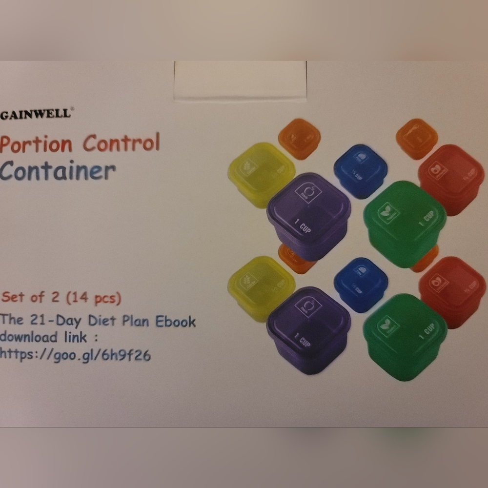 Portion Control Containers